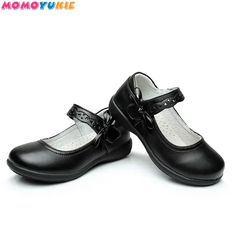 springtime children's leather fashion retro black and white girls kids wedding shoes party shoes for girl baby shoes,kids shoes