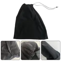 Sac de protection pour casque, 1 pièce, poche souple à cordon de serrage pour moto, Scooter, cyclomoteur, vélo, demi-casque complet, couvercle de protection, sac anti-poussière 5
