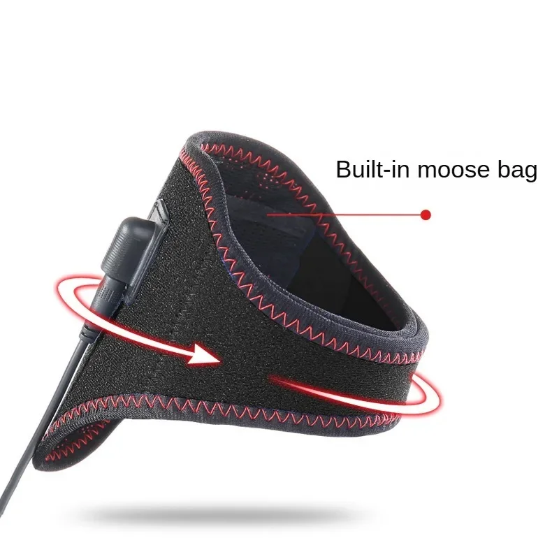 USB Electric Neck Heating Massage Pad Heated Neck Wrap for Pain Relief Cervical Vertebra Fatigue Therapy Moxibustion Health Care