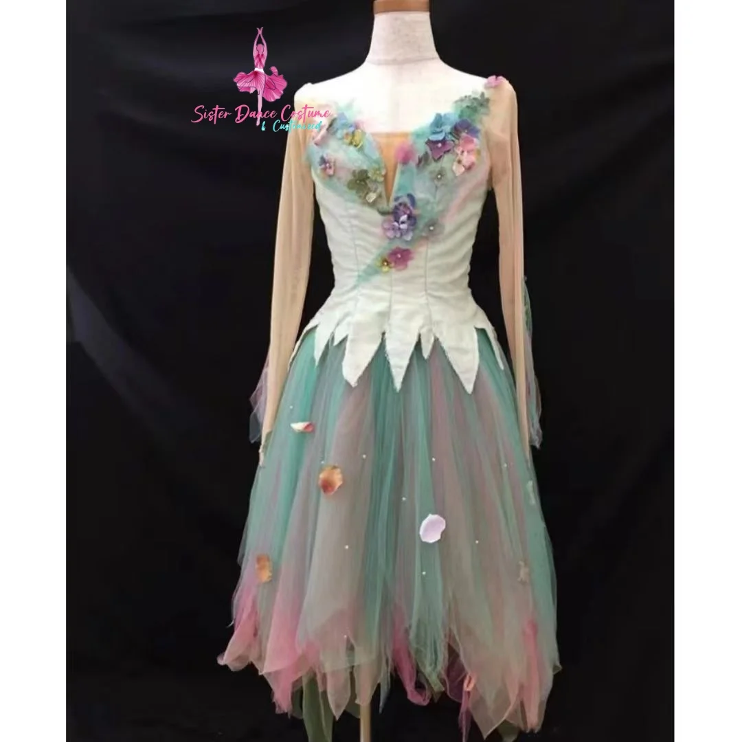 

Высококачественное частное индивидуальное платье-пачка для взрослых и детей, платье для выступлений, женский костюм