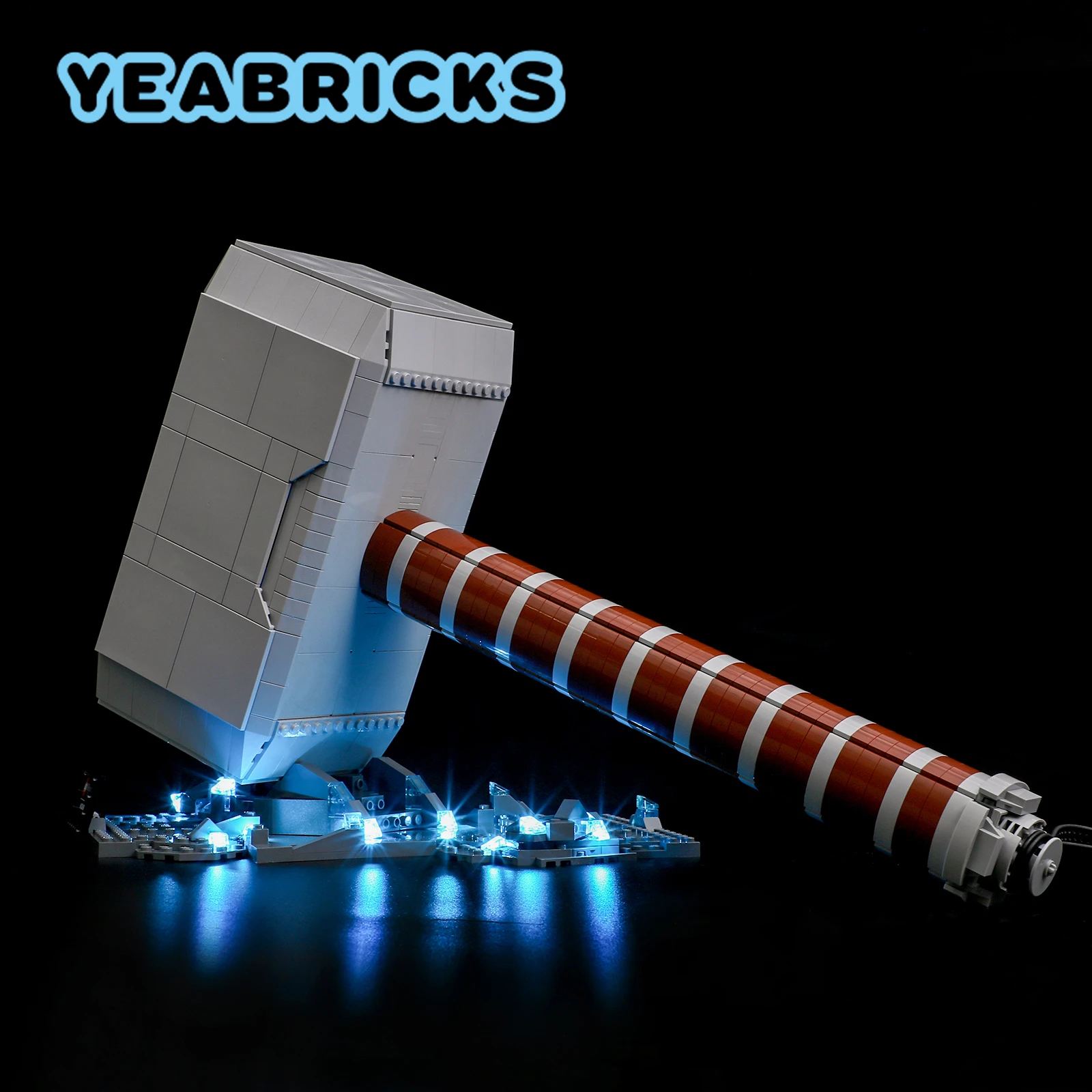 Yeabricks Led Light Kit For 76209 Thor's Hammer Building Blocks