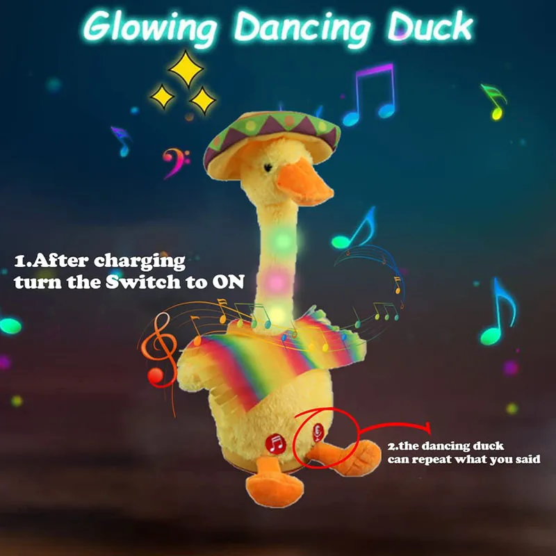 animais falantes dançando  Canto eletrônico dança imitando pelúcia animal  em pote,pelúcia que fala e canta imitando animais para meninas, bebês,  bebês, Linshesf : : Brinquedos e Jogos