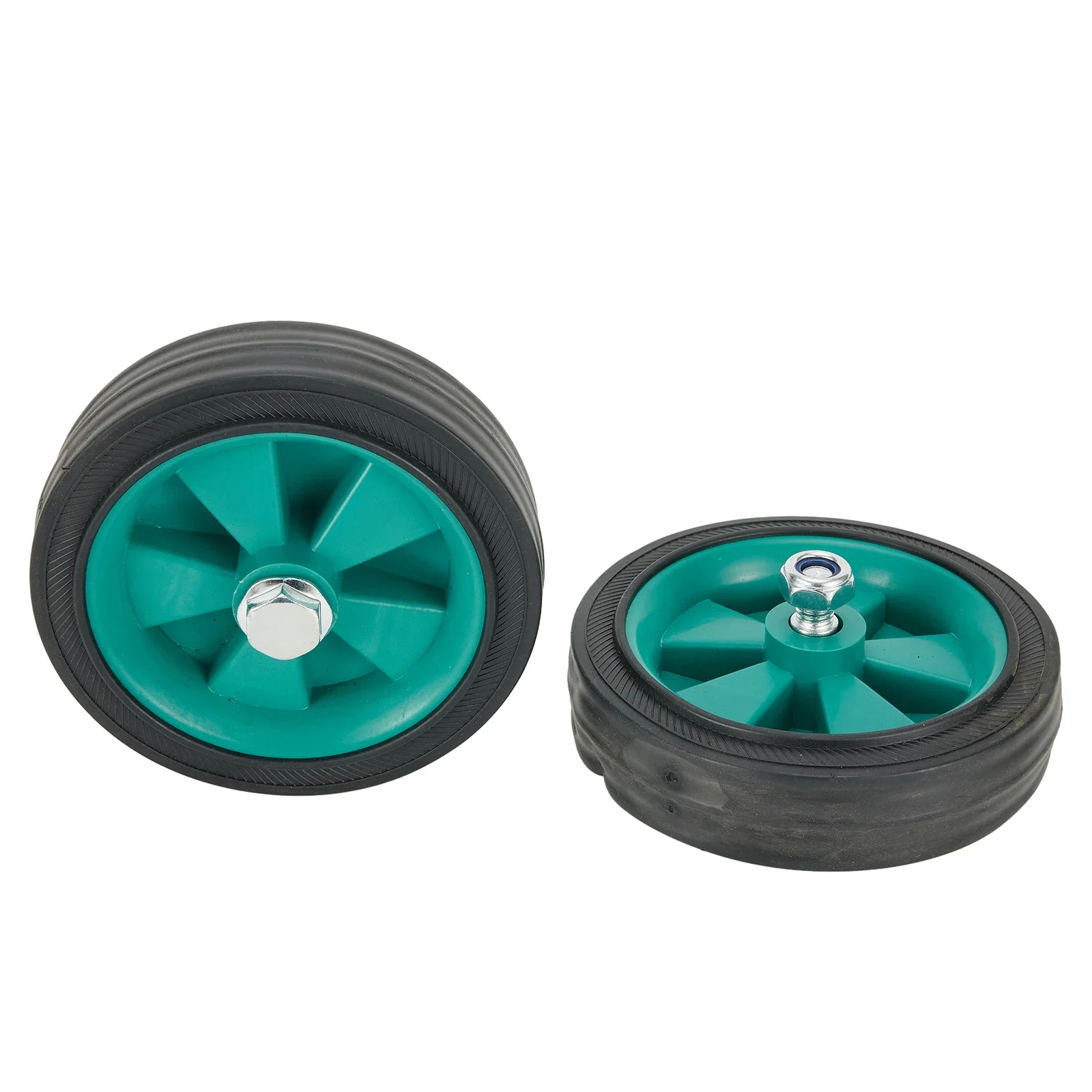 2 Ruote Di Ricambio Per Compressori D'Aria - Antiscivolo, Antiurto, Diametro 12.7cm