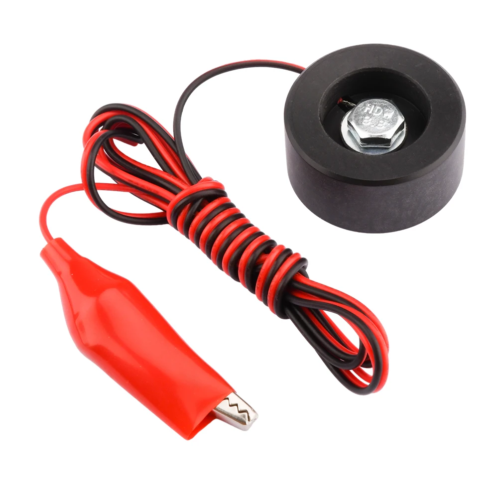 Engraving Machine Tool Setting Z Axis Zero Setting CNC Mach3 Touch Plate Auto-Check Probe Sensor Clamp