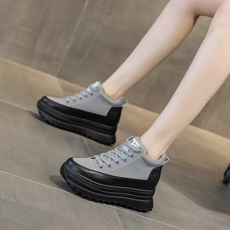 

2023 Autumn New Fashion Trend Casual Dad Shoes Womens Sports Shoes Platform Shoes Zapatillas Deportivas Mujer Trainers Platform