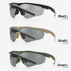 Tactical Goggles Set Windproof Dustproof CS Military Shooting Bulletproof Sunglasses Motorcycle Mountaineering Glasses 5