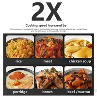 Joyoung autocuiseur électrique 5L cuiseur à riz pour 2-8 personnes multifonction cuisson riz poulet soupe boeuf Y-50H500S 2
