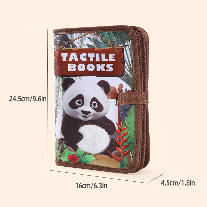 Cognitive and tactile training for children's touch books in early education 2