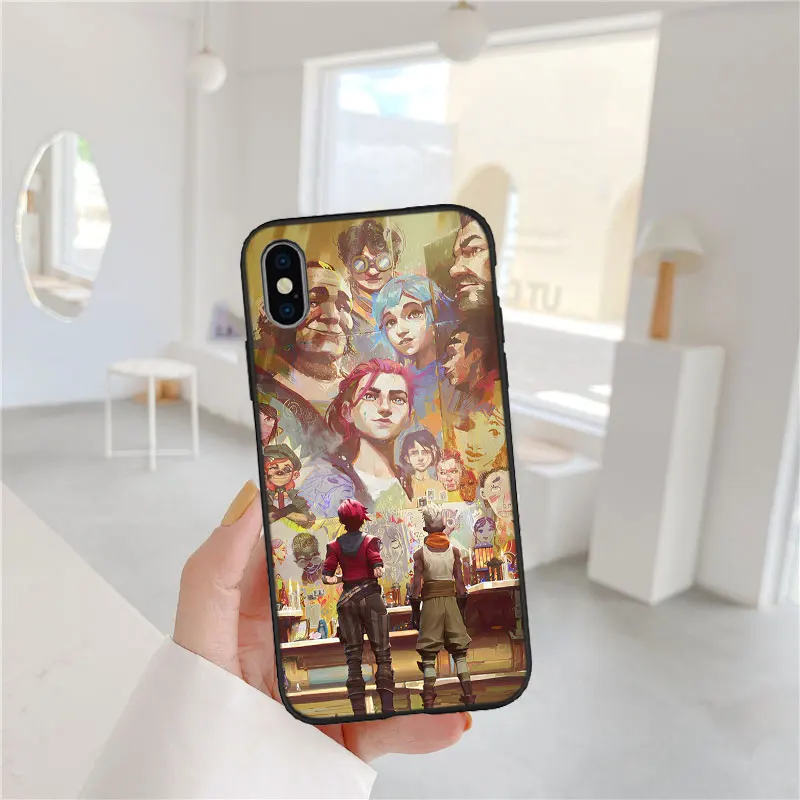 Arcane Jinx Illustrated Phone Case