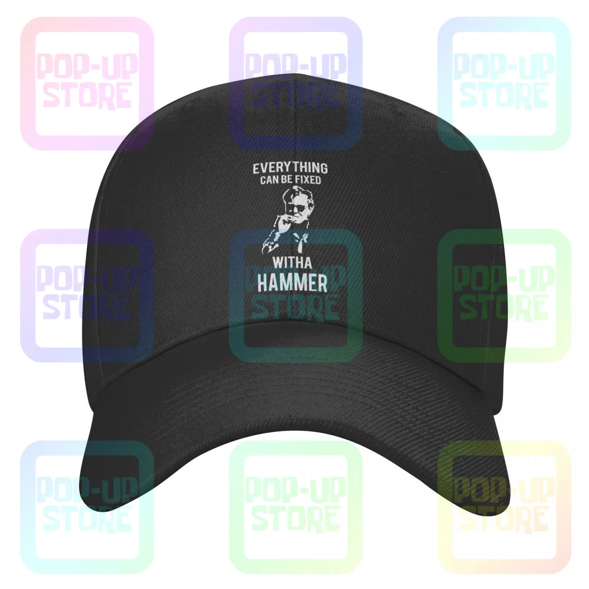 Jeremy Clarkson Hammer Fix Baseball Cap Truck Driver Caps Trend