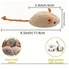 Hot 12PCS Interactive Plush Rat And Cat Toys With Durable Linen Perfect For Pet Safe For Indoor Play Pet toys 6