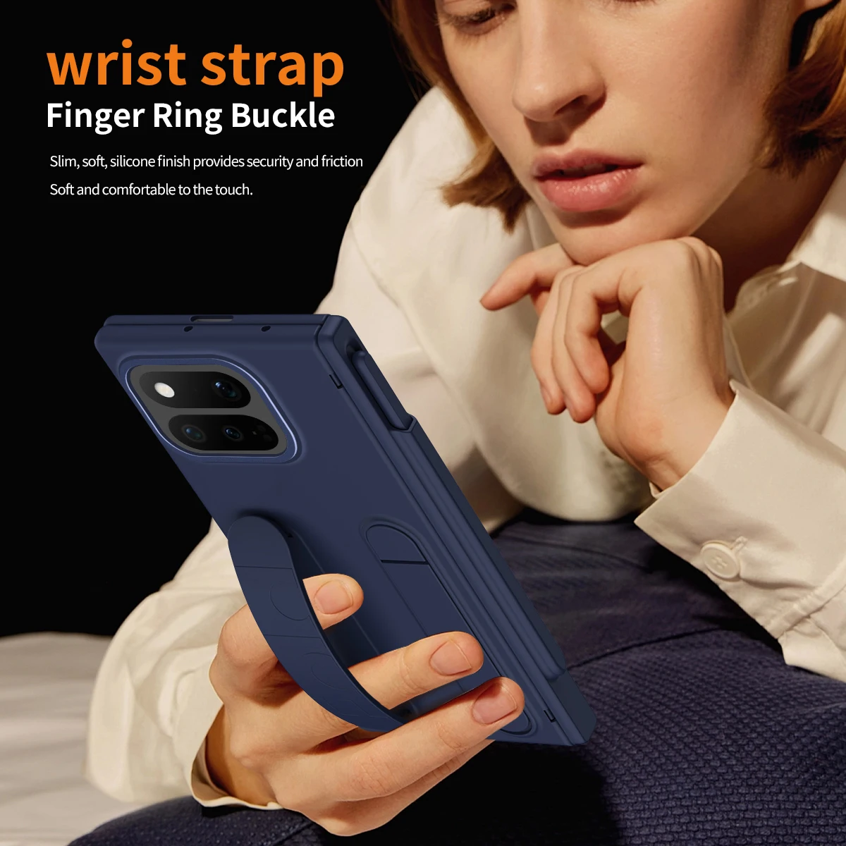 Full Protection Shockproof Case with Pen Slot, Wristband, Screen Protector, and Stand