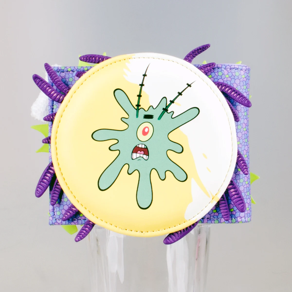 High-Quality 3D Burger Foldable Wallet Fashion Individual Card Holder with Identification Window