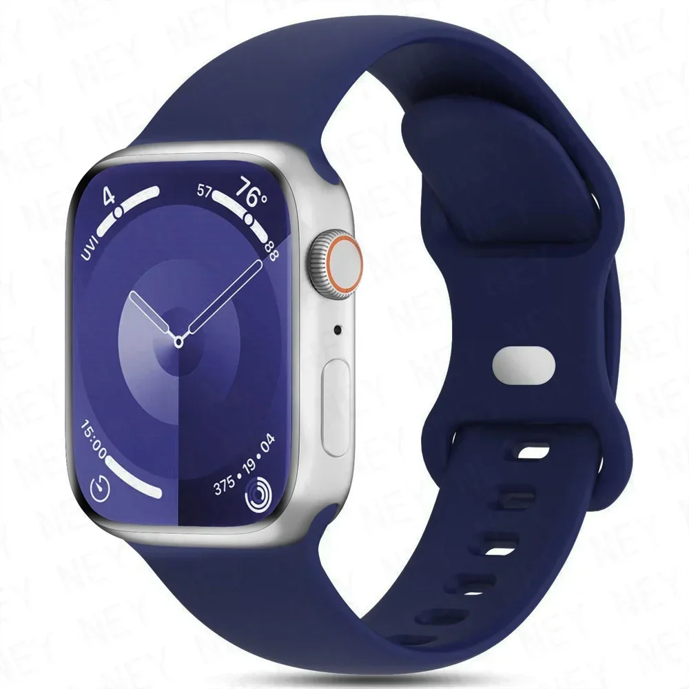 Sleek Silicone Watchband