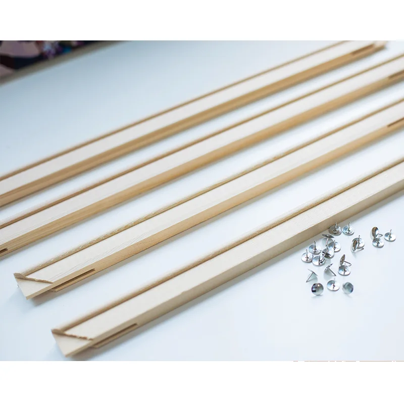 PhotoCustom DIY Frame Painting By Numbers Wooden Frame 40x50cm 50x65cm