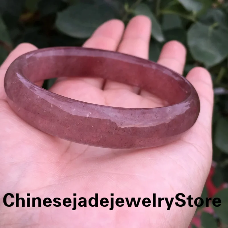 

Браслеты с клубничным натуральным кристаллом на удачу для женщин подарок для девушек браслеты с кристаллами для женщин Vanves богатые ювелирные изделия jourssnow