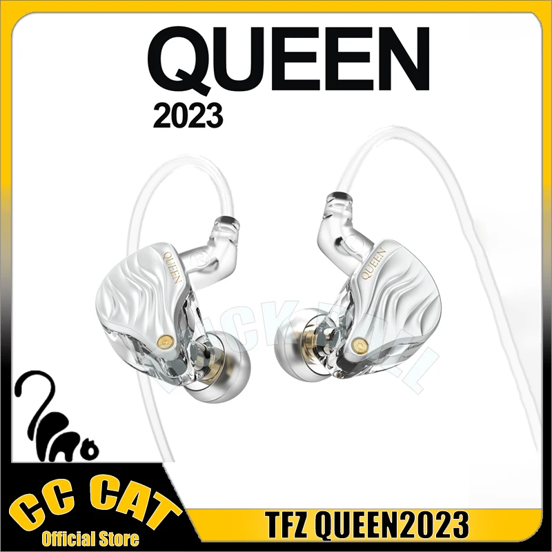 

The Fragrant Zither Queen2023 Wired Earphone Dynamic Earphone In Ear Headset Hifi Noise Reduction Headphone Low Latency Headset