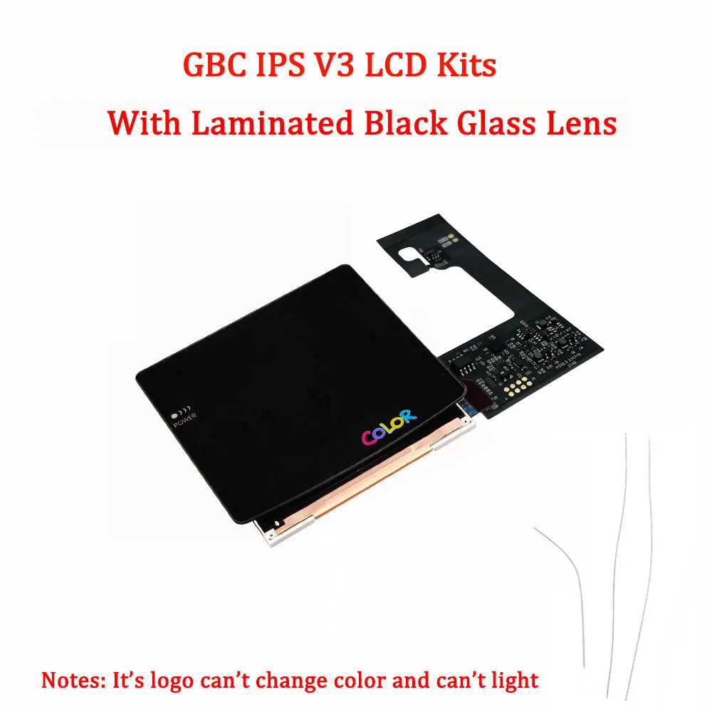 ゲームボーイカラー　最新IPS ラミネート版 IPS v3プレラミネートLCDスクリーンキット,ゲームボーイカラー