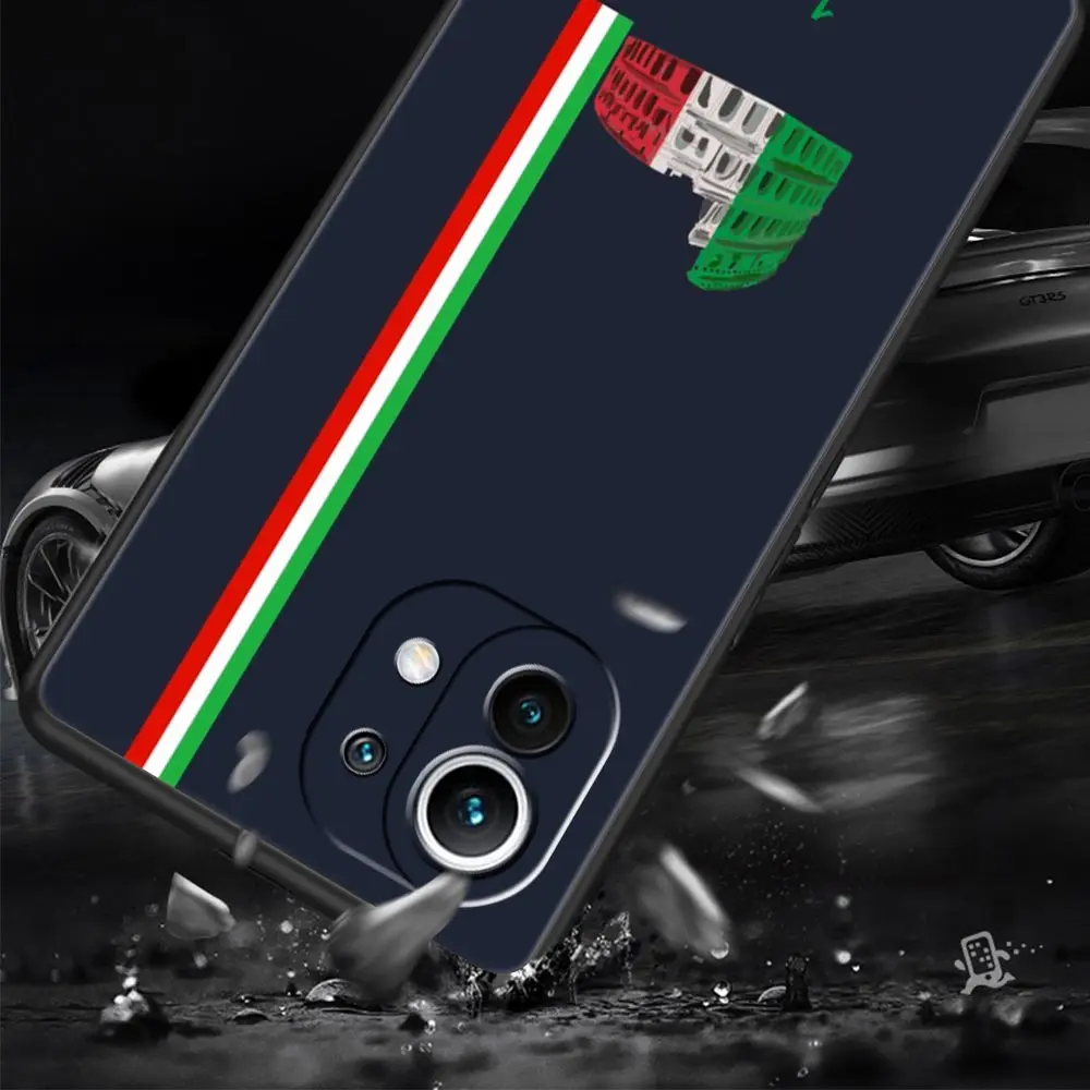Italian Flag Design Phone Case Cover