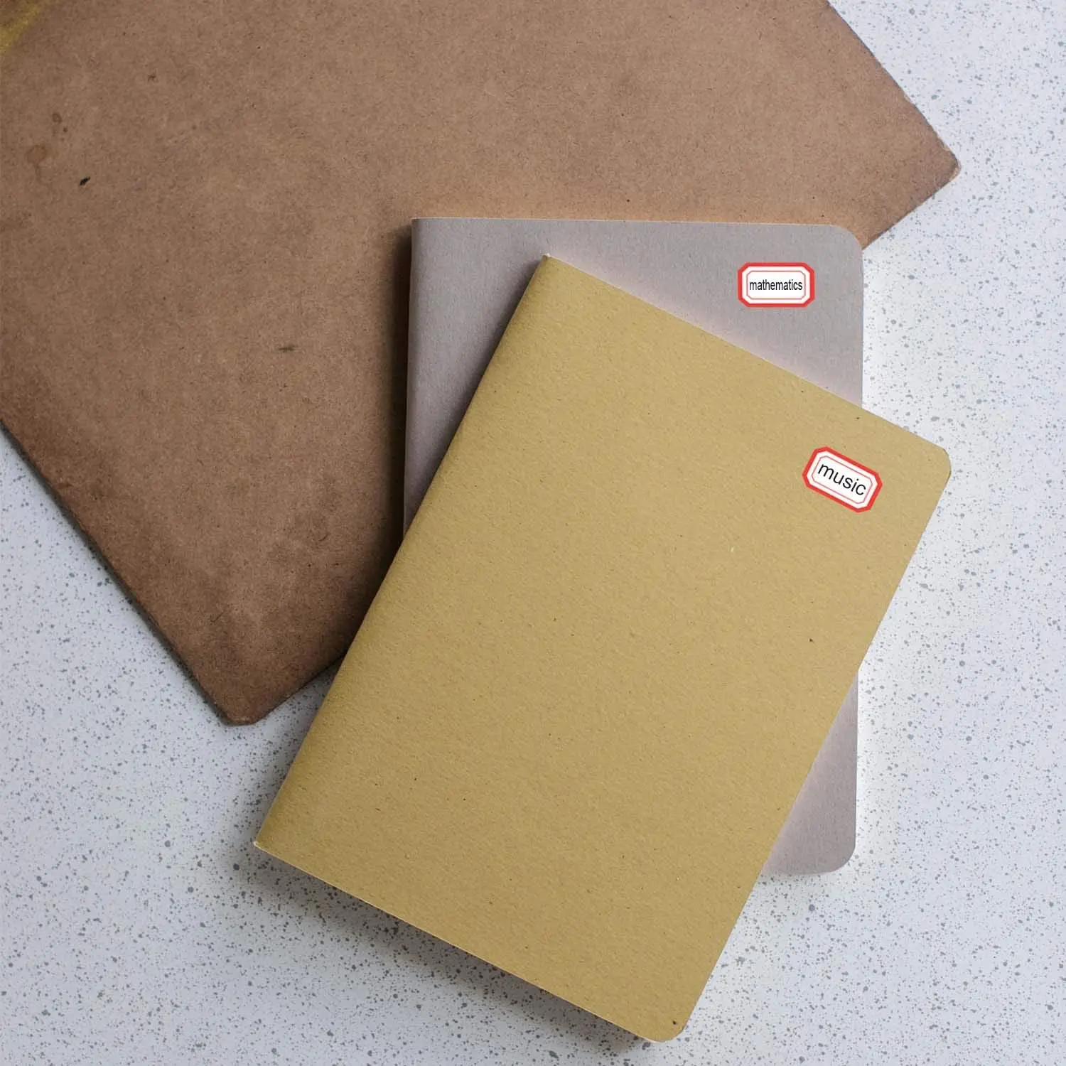 68 Sheets Office Self-adhesive Label Paper Handwritten Label Stickers Classified Price Name Stickers Self-adhesive Labels