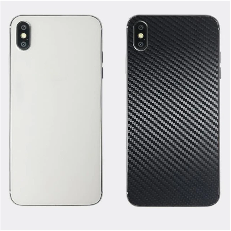 Vormir 50pcs Mobile Phone Skins Carbon Fiber Decorative Stickers for Film Cutting Machine Sunhine SS 890C Back Glass Protectors