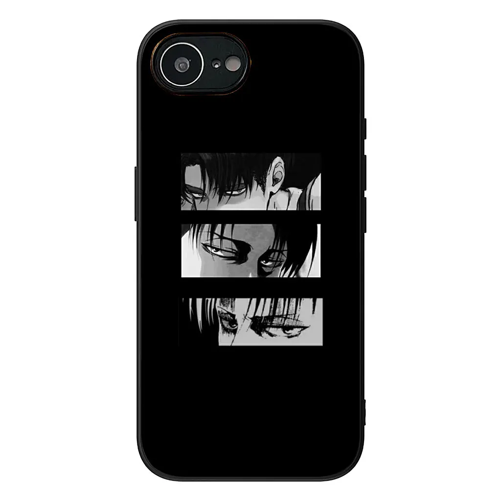 Attack Jaeger & Levi Anime Protective Phone Case - Sleek Design