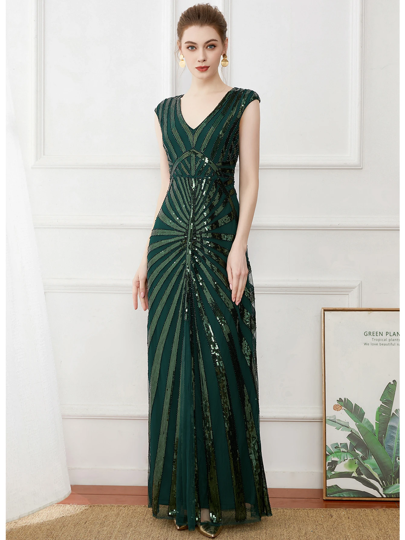 فستان ماكسي ترتر سهرة زفاف