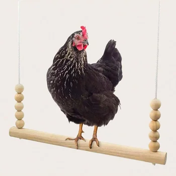 Wooden Bird Suspension Swing 1