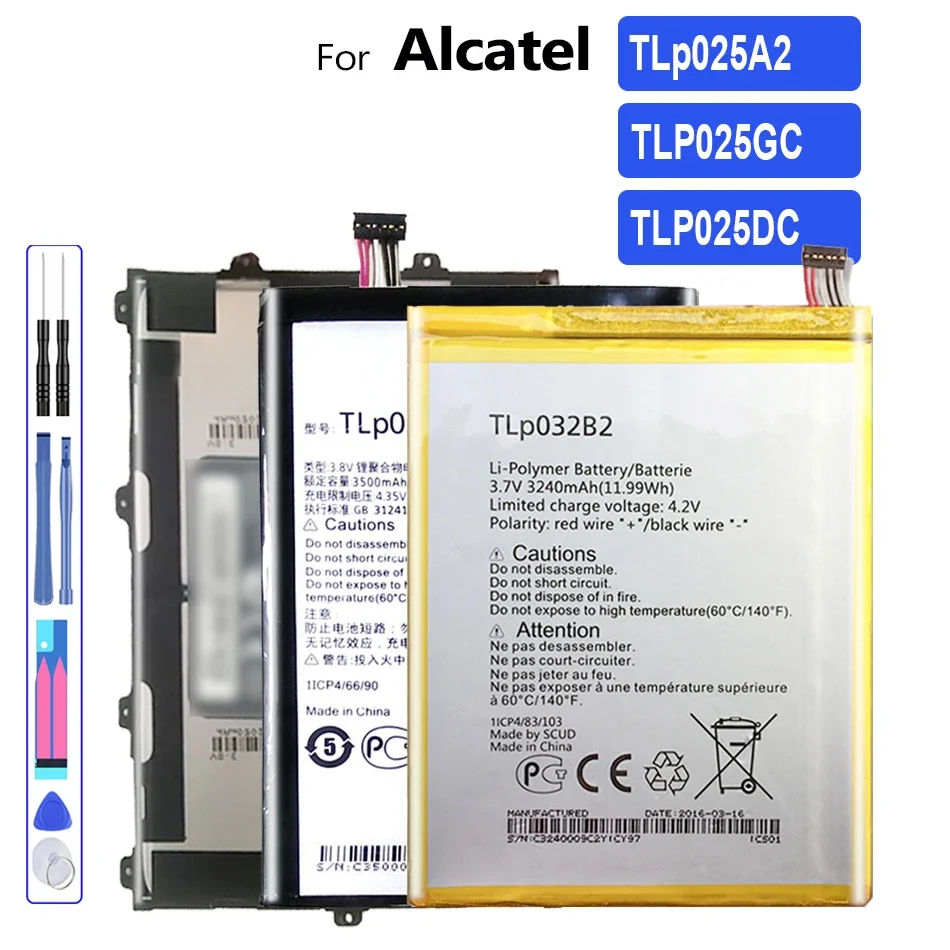 Аккумулятор для Alcatel One Touch POP C9 Pixi 4 (7) 3G 9003X 9003A 6,0 OT 8050D/9001D Pop 3 (5,5) 5054A TLP025GC, TLP025DC ,TLP025A2