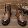 Size 7-13  Fashion Comfortable2024 Brand Leather  Men Boots  #AL606