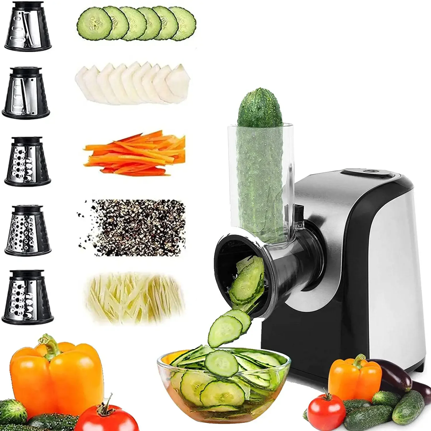 https://ae01.alicdn.com/kf/Sc5fa3fb6a560432986da6af2d145e88fH/Electric-Cheese-Grater-Professional-Salad-Shooter-Electric-Slicer-Shredder-150W-Electric-Gratersr-Chopper-Shooter-with-One.png