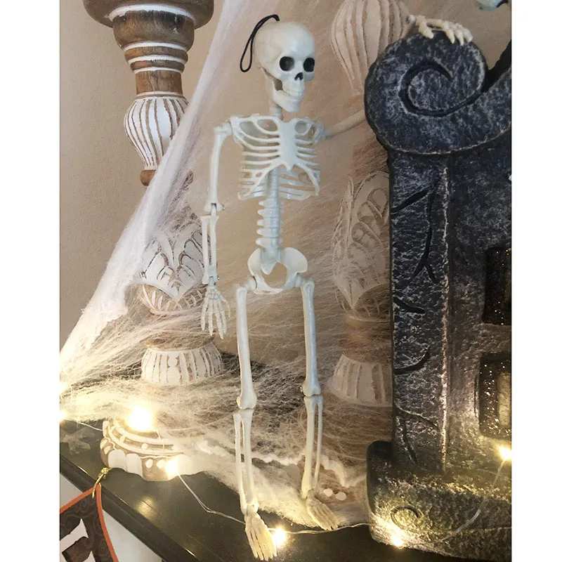 Os De Squelette En Plastique – Lot De 20 Pour Déco Halloween, Bricolage, Accessoires Costume, Fête Effrayante - 8