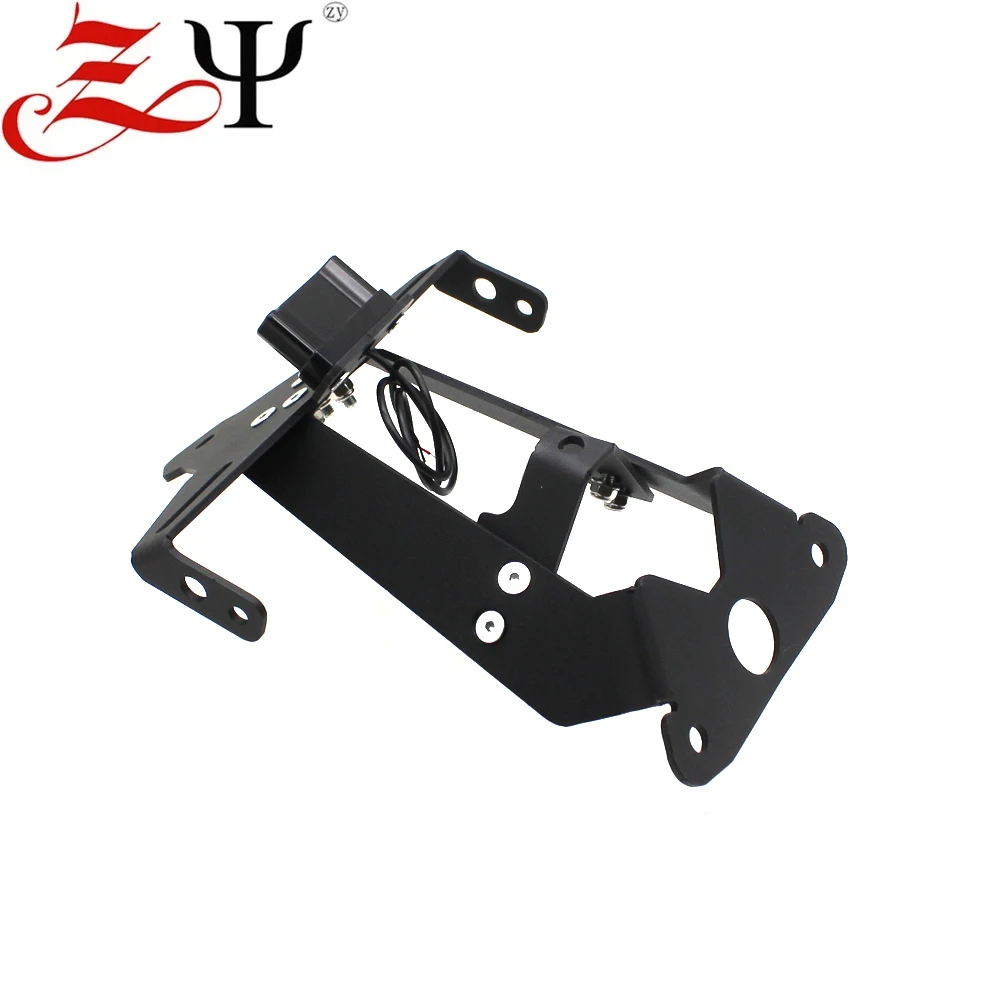 License Plate Holder LED Light Tail Tidy Fender Eliminator For Aprilia TuonoV4 Tuono V4 1100 motorcycle license plate holder,license plate holder