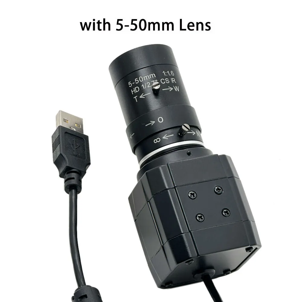 Ultra 4K Streaming Webcam with Varifocal and Fixed Lens for High-Definition Video