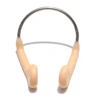 Unisex Diving Swimming Snorkeling Training Soft Silicone Metal Frame Nose Clip 1