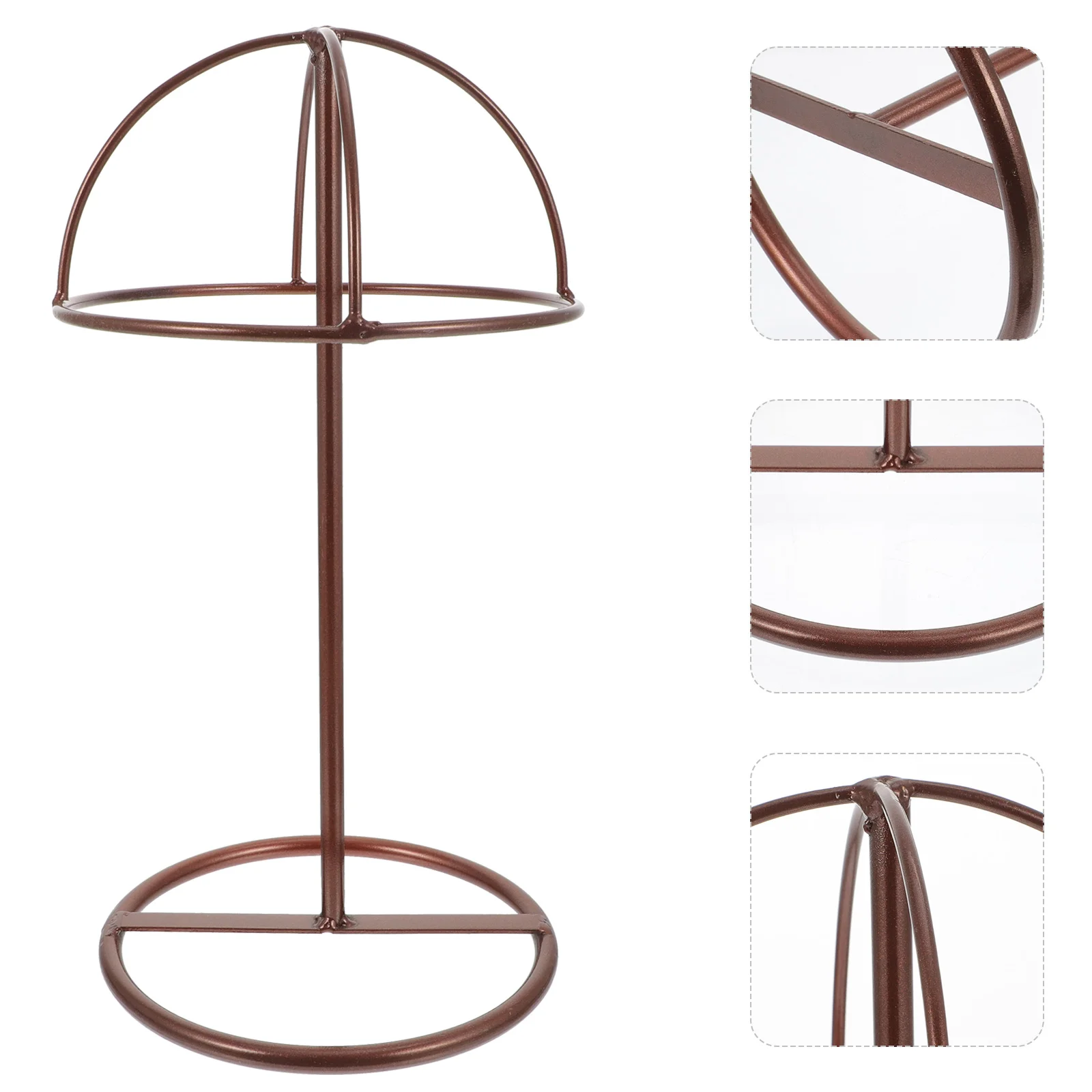 

Hat Display Stand Displaying Rack Multipurpose Shelf Holder Bracket Storage Iron