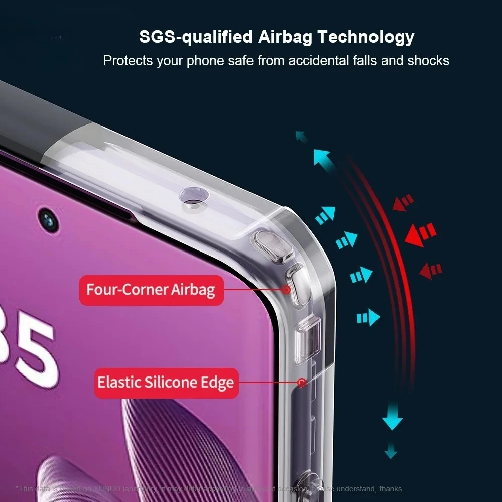 Ultra Transparent Magnetic Stand Back Cover