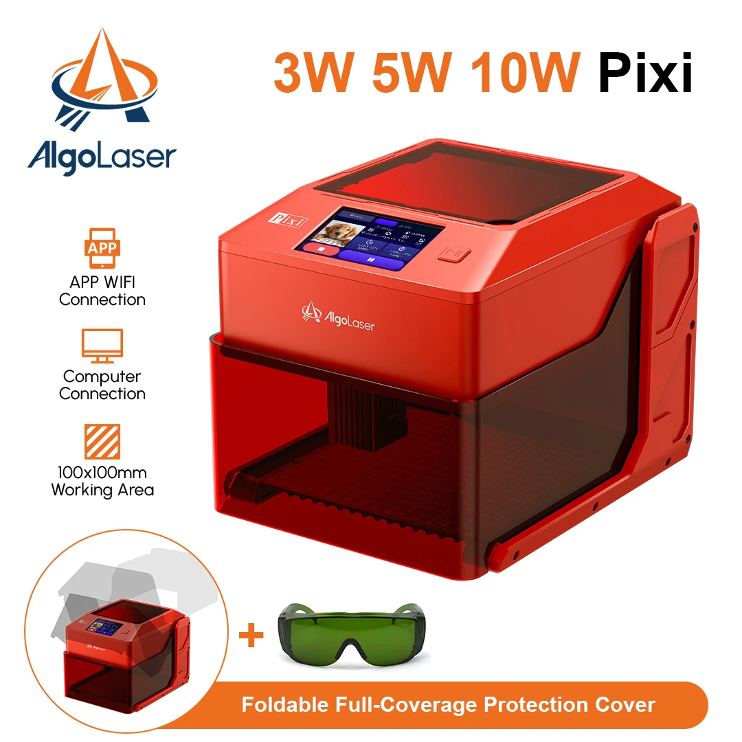 スマホ対応 レーザー彫刻機 AlgoLaser DIY KIT 5W おまけ付き スマホ対応 レーザー彫刻機 AlgoLaser DIY KIT 5W おまけ付き