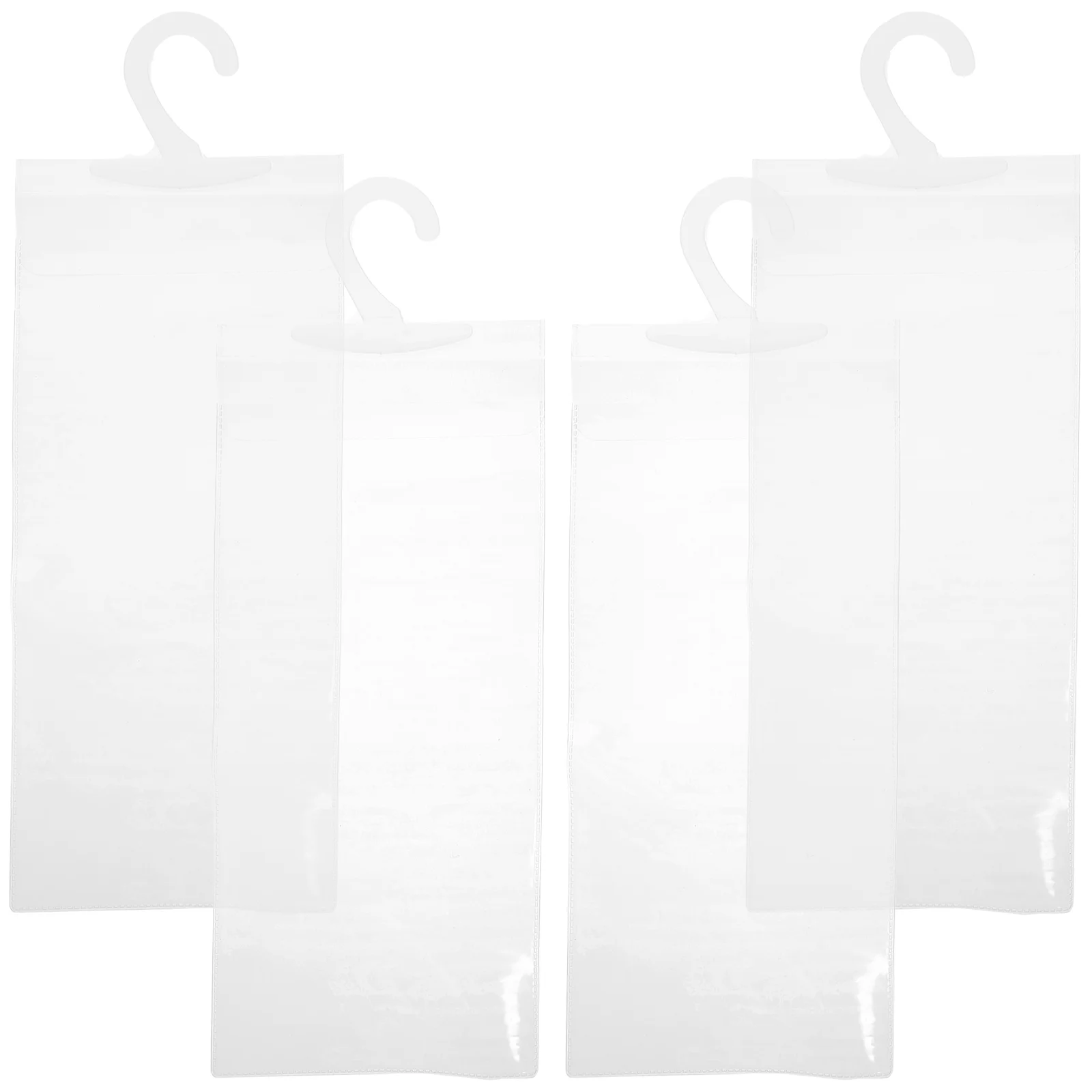 엠블럼 장애인 슬로건 걸이식 가방, 주차 도구, 핸디캡 사인, 자동차 스탠드 보관 투명 거치대 파우치, 4 개