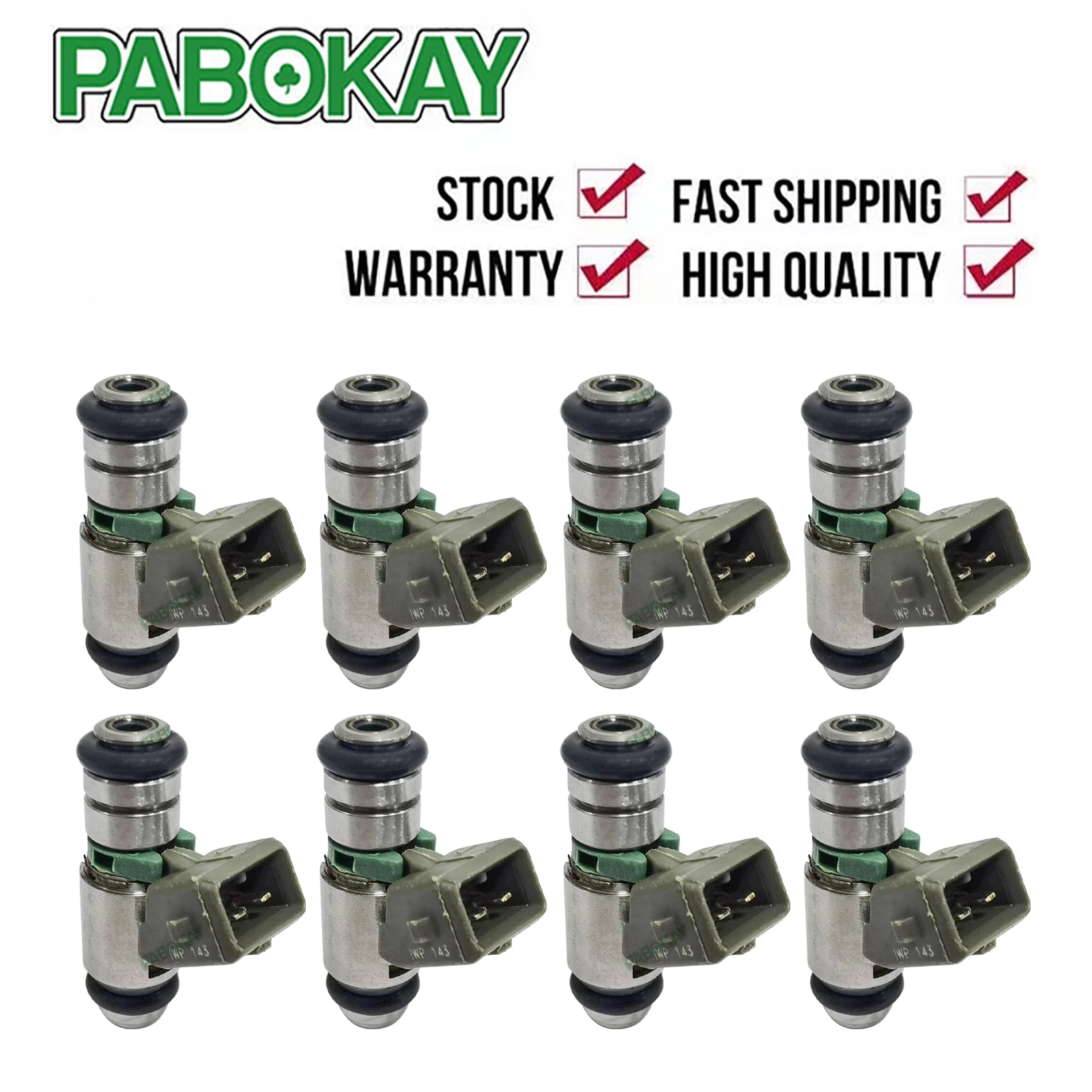 

FOR 8 PIECES x FUEL INJECTOR IWP143 8200128959 35929 501-026-02Y 75112142 50102602 805001571701 501.026.02 0280158170