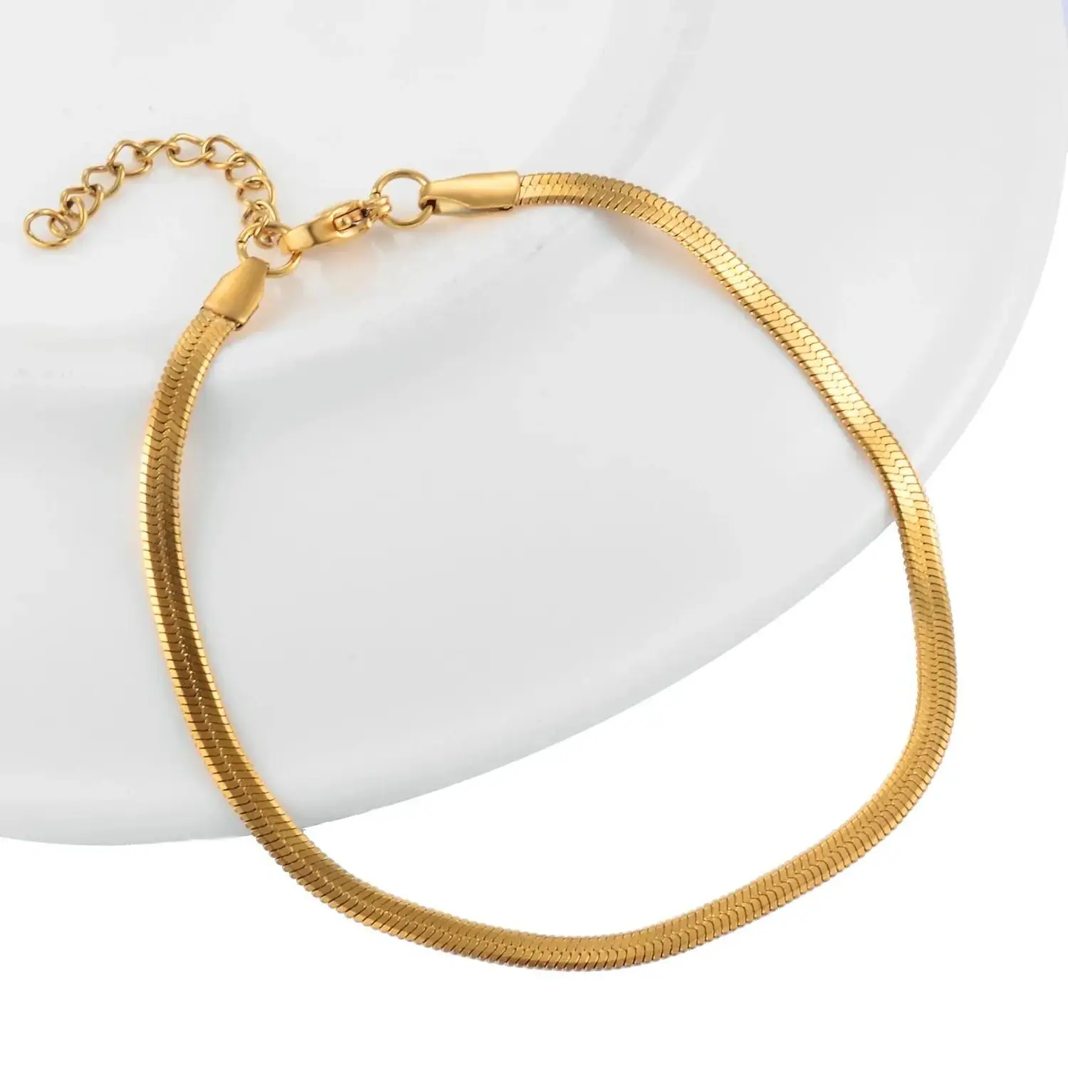 Stainless Steel Snake Chain Bracelet Jewelry Classic Men and Women bracelet jewelry