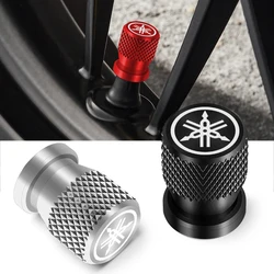 Motorcycle Wheel Tire Valve Stem Caps CNC Airtight Covers For Yamaha R1 R3 R25 Mt-09 Mt07 Fazer Fz6 Xj6 R15 TMAX YS125 XTZ125