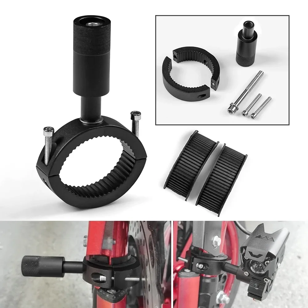 Motorcycle Headlight Bracket 1/2pcs Spot Lights Bracket Mount Fog Clamp Holder motorcycle light bracket motorcycle headlight clamp motorcycle headlight mount