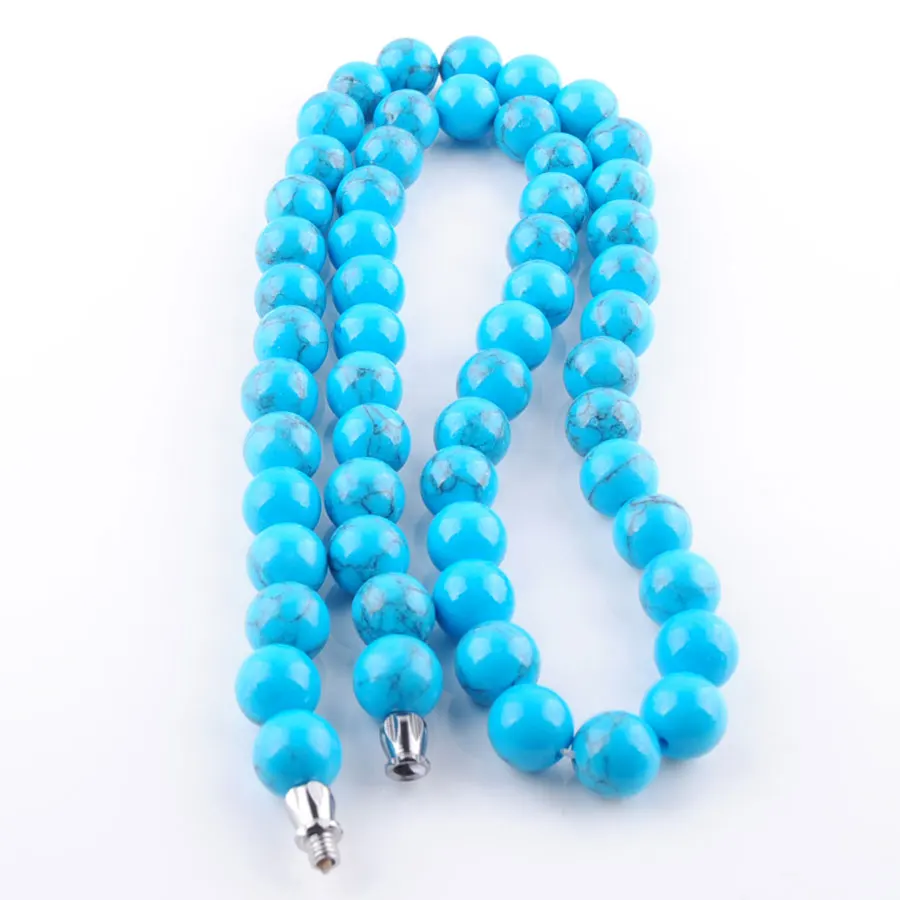 WOJIAER Natural Stone 8mm Round Beads Necklaces For Women's Female Energy Nepal Jewelry Gift BF302
