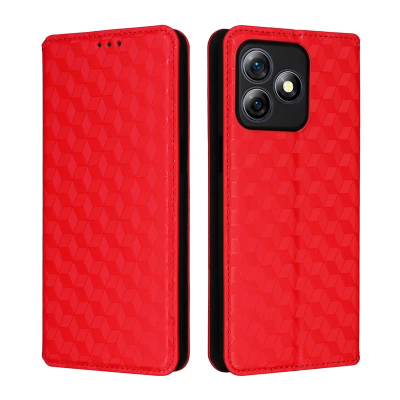 For Ulefone Note 18 Ultra stereoscopic lines flip wallet skin PU case purse for Ulefone Note18 Ultra Magnetic Phone Cover