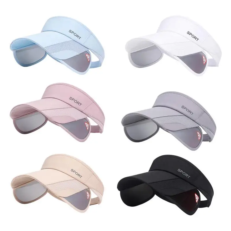 tennis caps Sun Visor Hat Ladies Cycling Outdoor Protective Hat