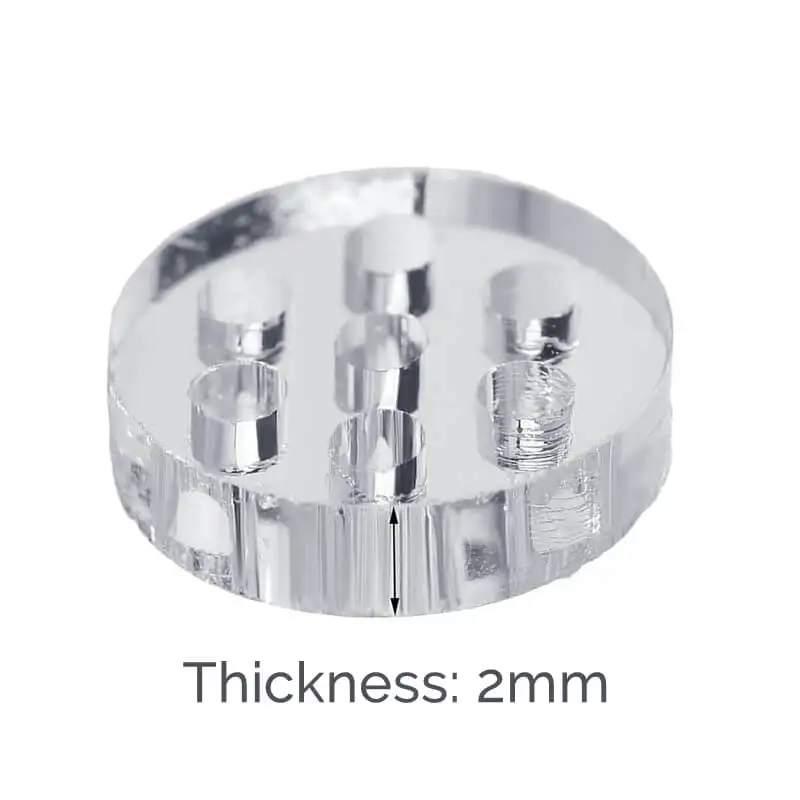 Honeycomb Glass Screen Filter Disc
