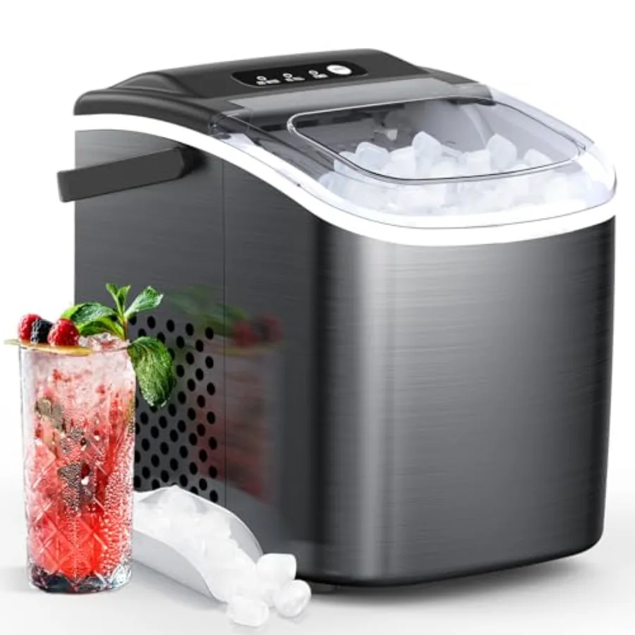 Portable Ice Maker for Home Kitchen and Camping