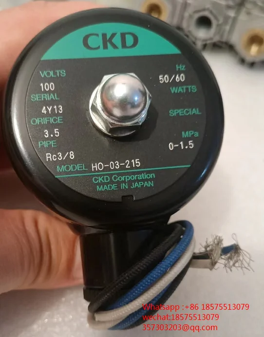 

Для CKD HO-03-215 фотомагнитный клапан