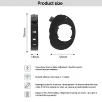 V5.3 Wireless Handlebar Remote Controller Motorcycle Helmet Headset Remote Buttons Handsfree Voice Assistant Kit Waterproof - Image 6